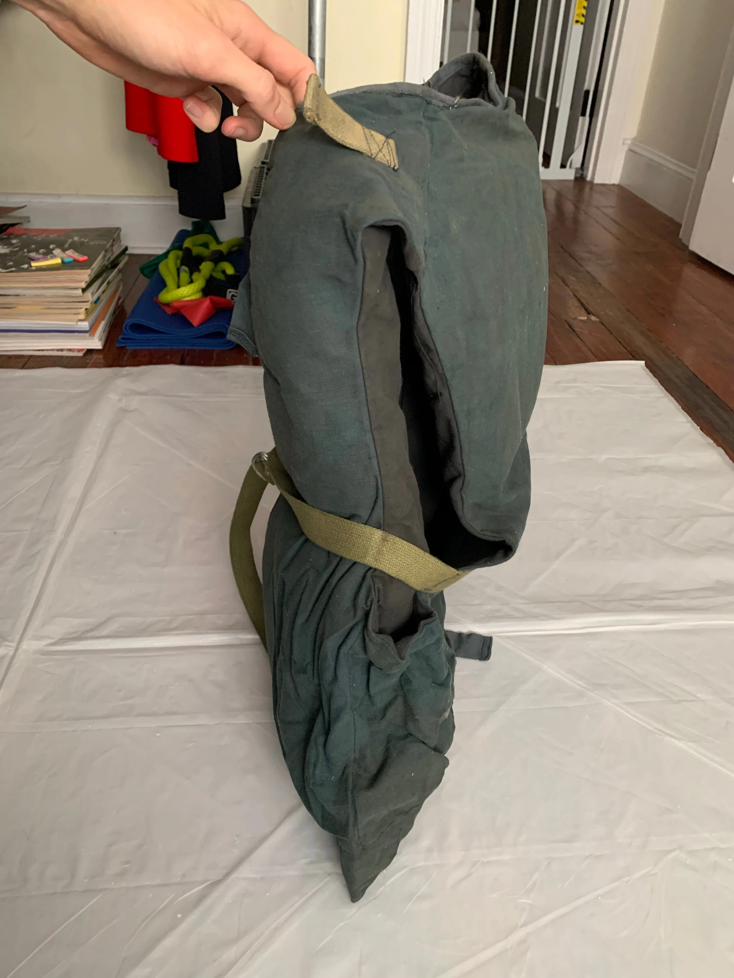 1940s Vintage WW2 US Kapok Life Jacket - Size OS