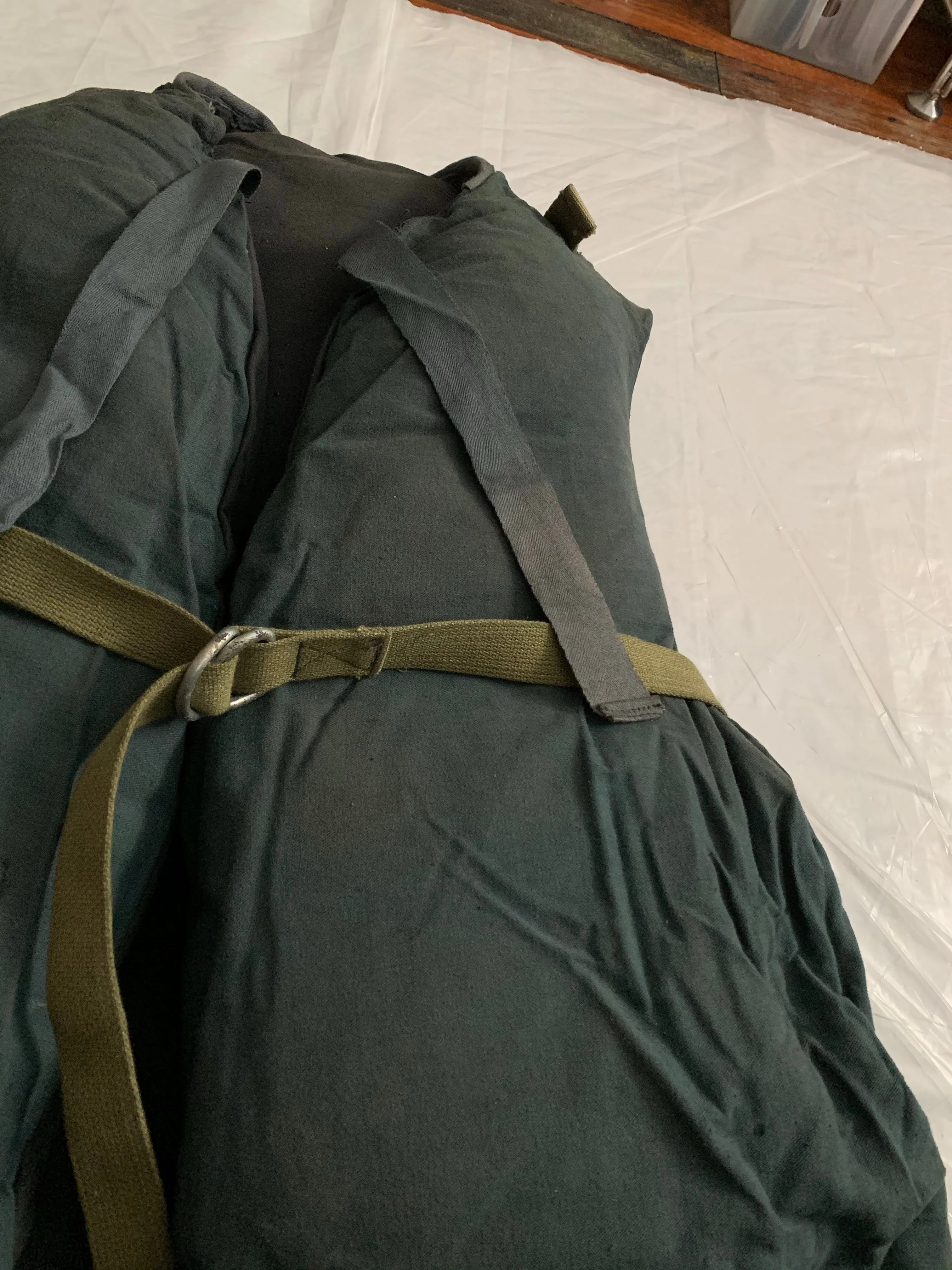 1940s Vintage WW2 US Kapok Life Jacket - Size OS