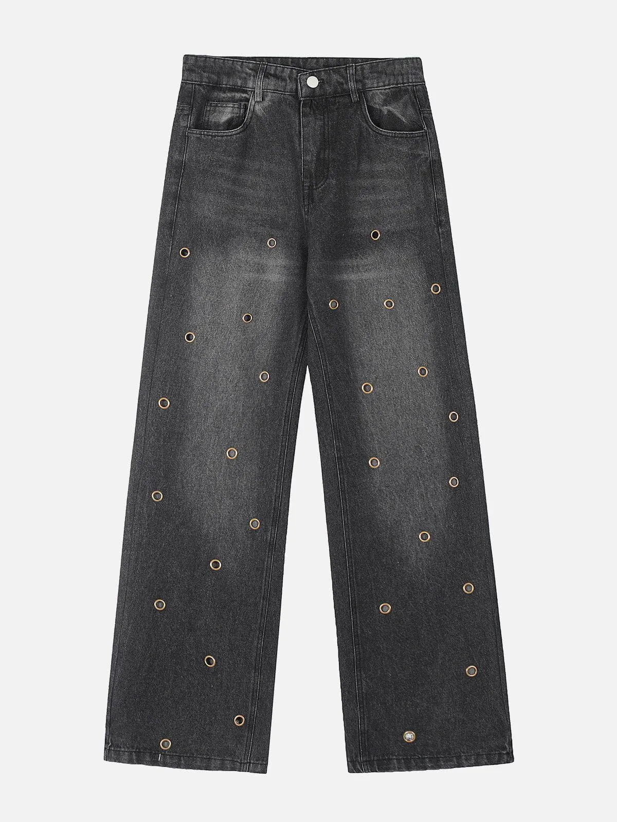 Aelfric Eden Circle Cut-Out Jeans