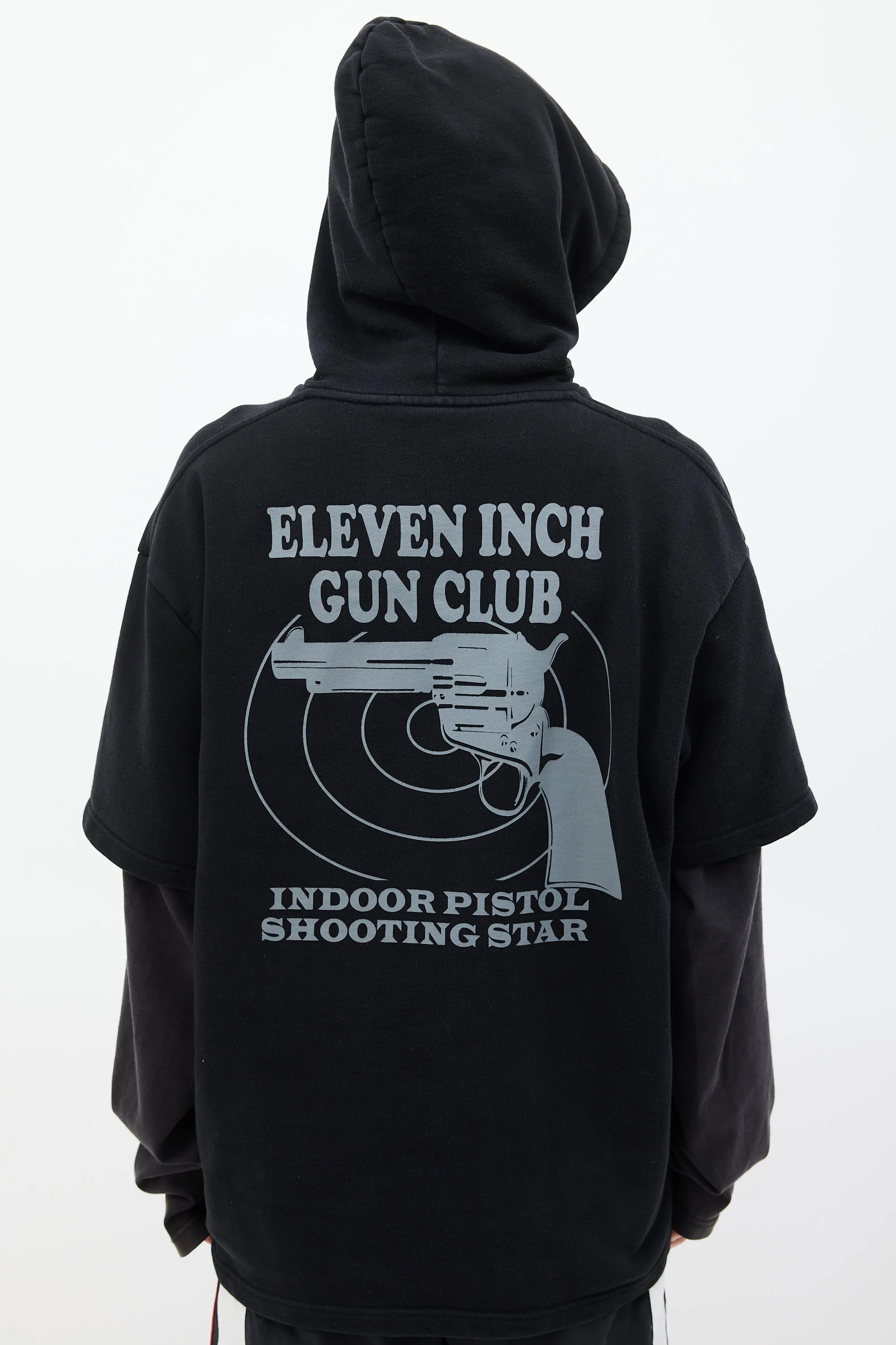 Black & Multicolour Justin4ever Hoodie