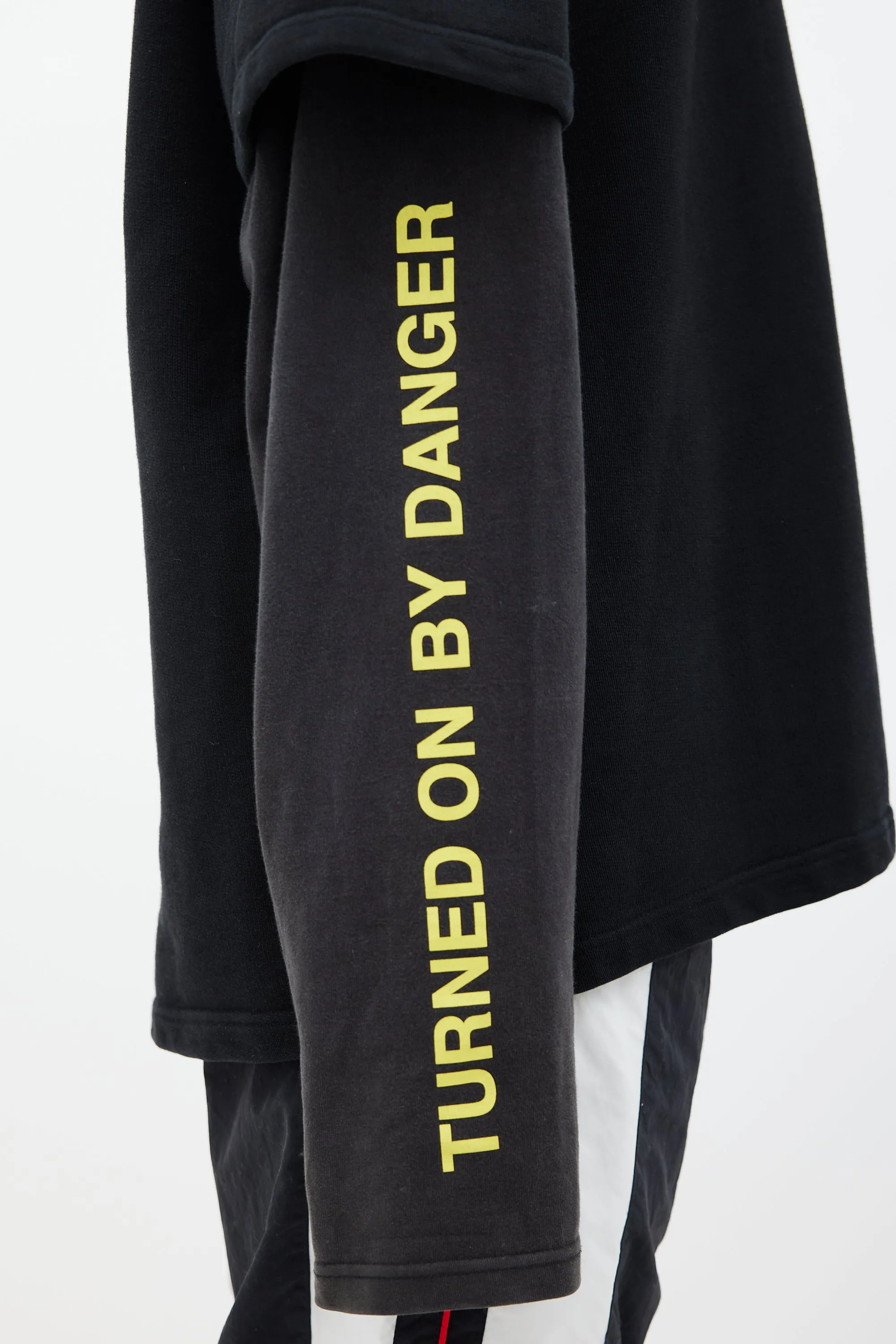 Black & Multicolour Justin4ever Hoodie