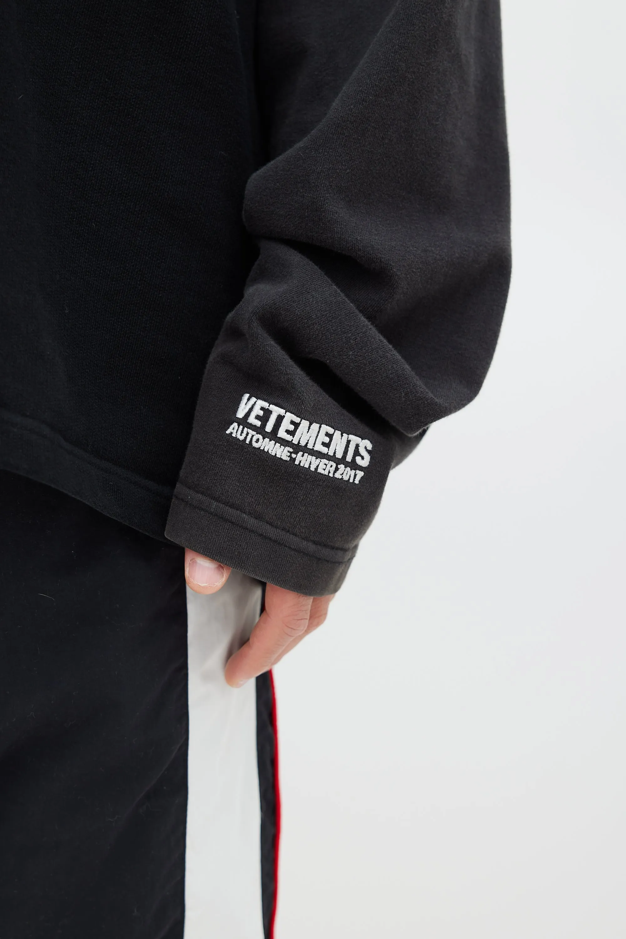 Black & Multicolour Justin4ever Hoodie