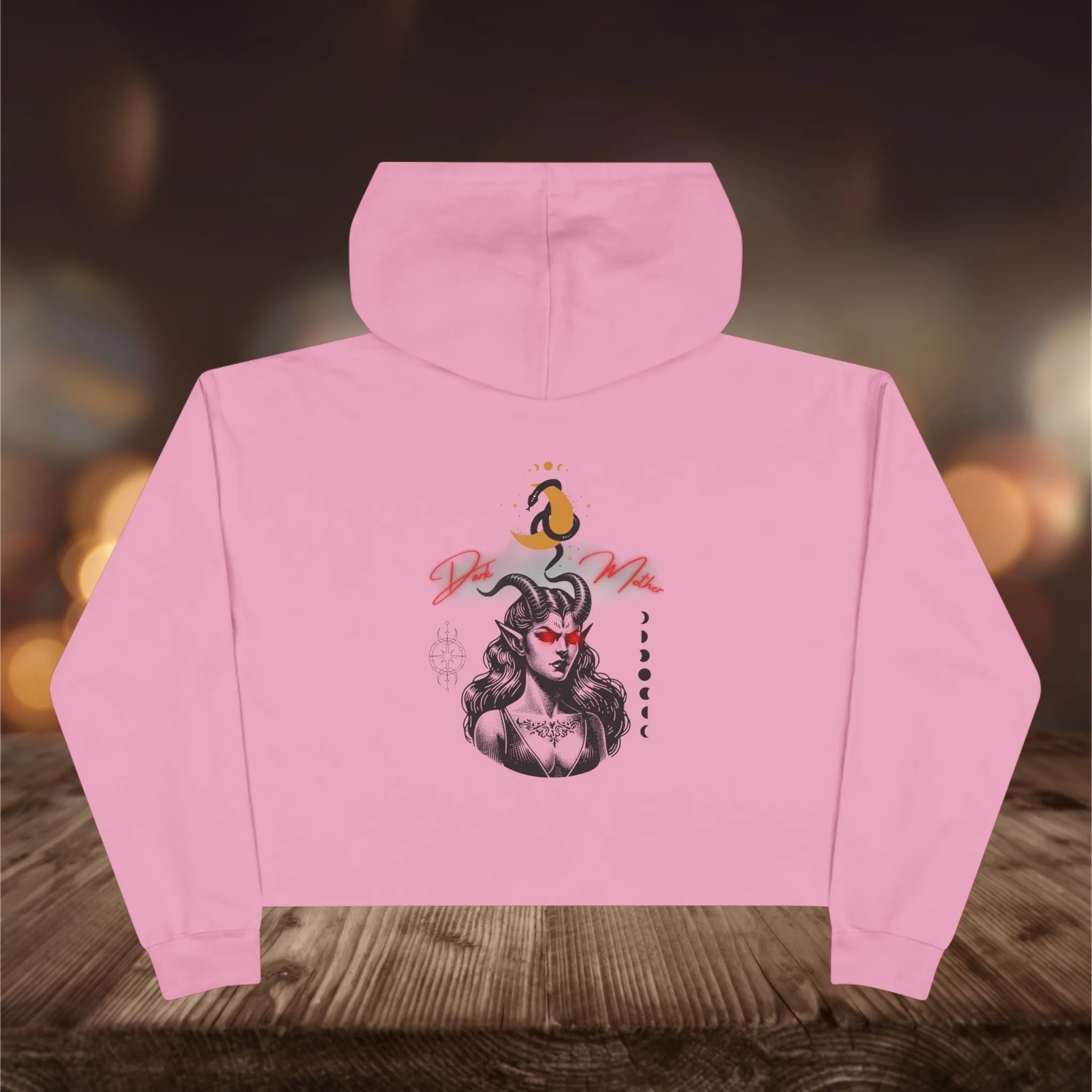 Crop Hoodie - Lilith Style Dark Mother