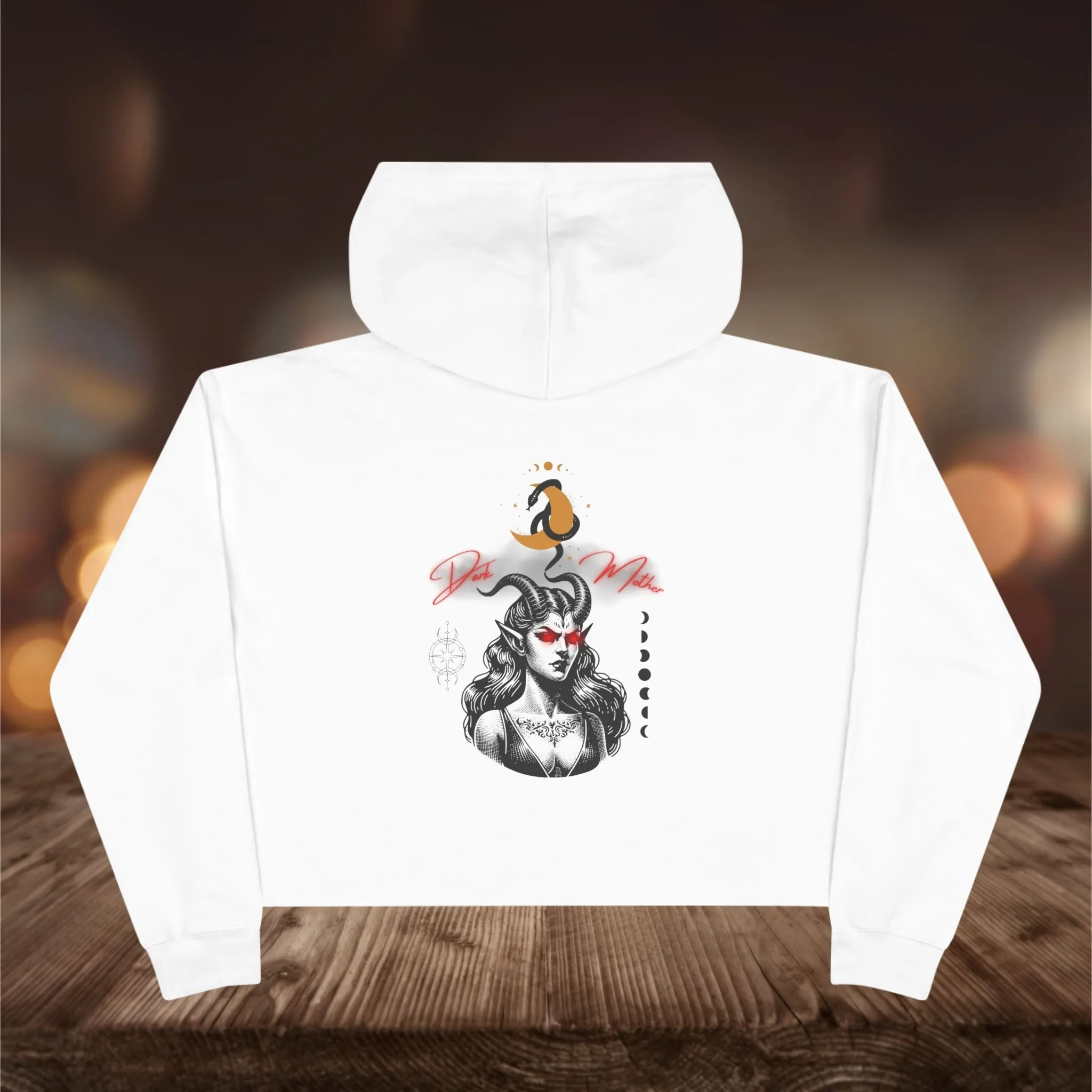 Crop Hoodie - Lilith Style Dark Mother