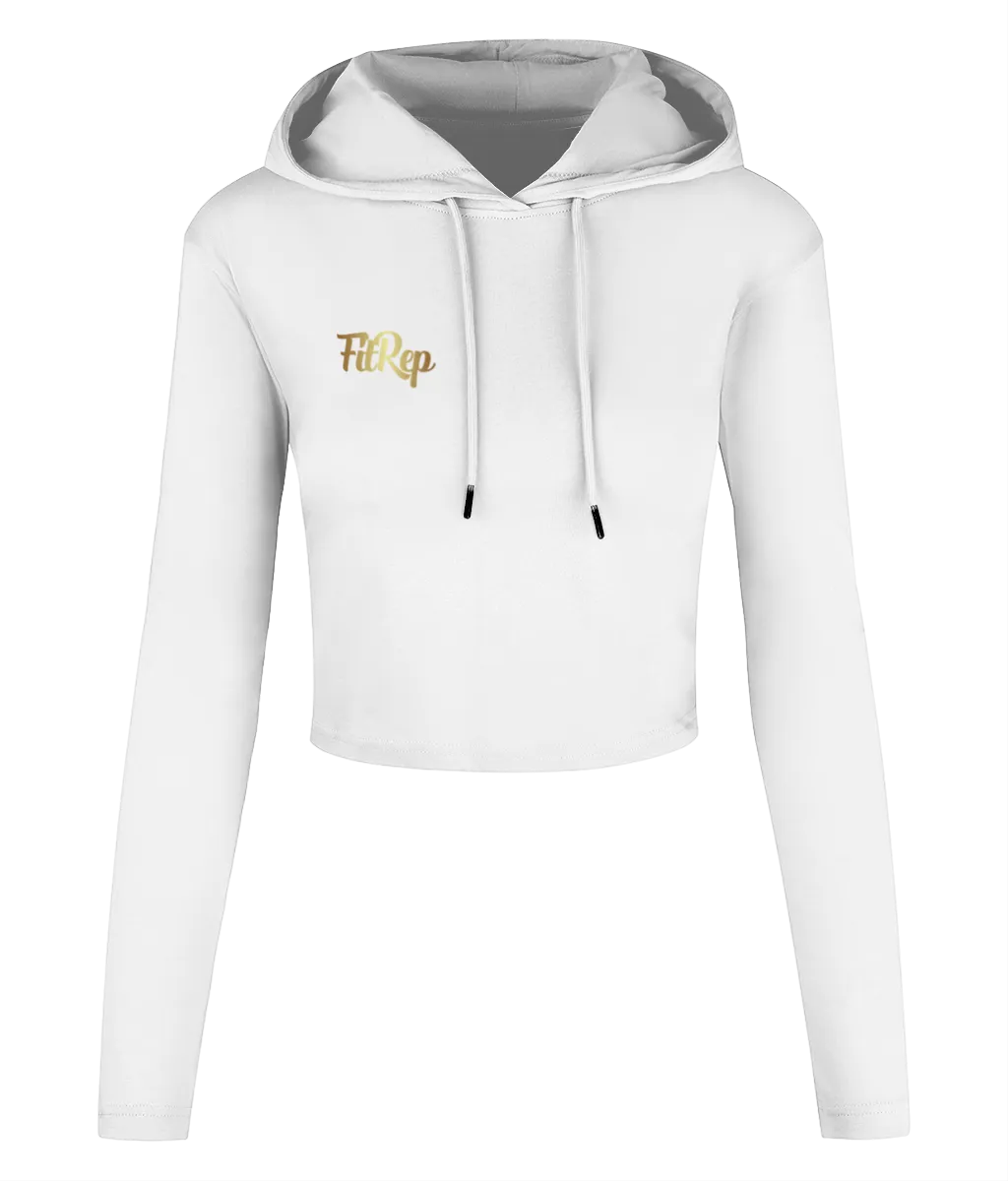 FitRep Classics - Women's Lightweight Cropped Gym Hoodie