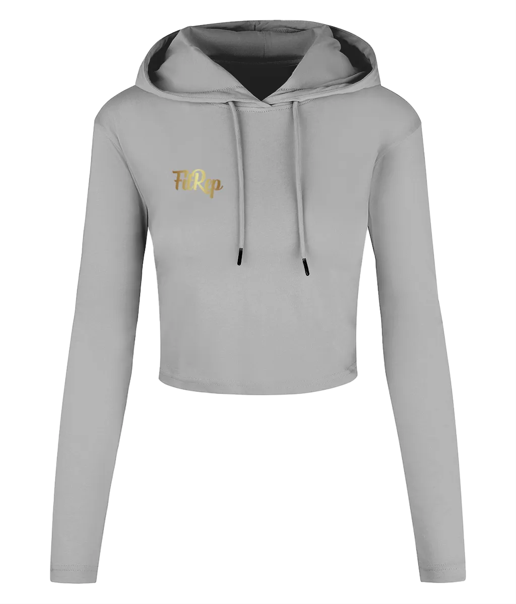 FitRep Classics - Women's Lightweight Cropped Gym Hoodie
