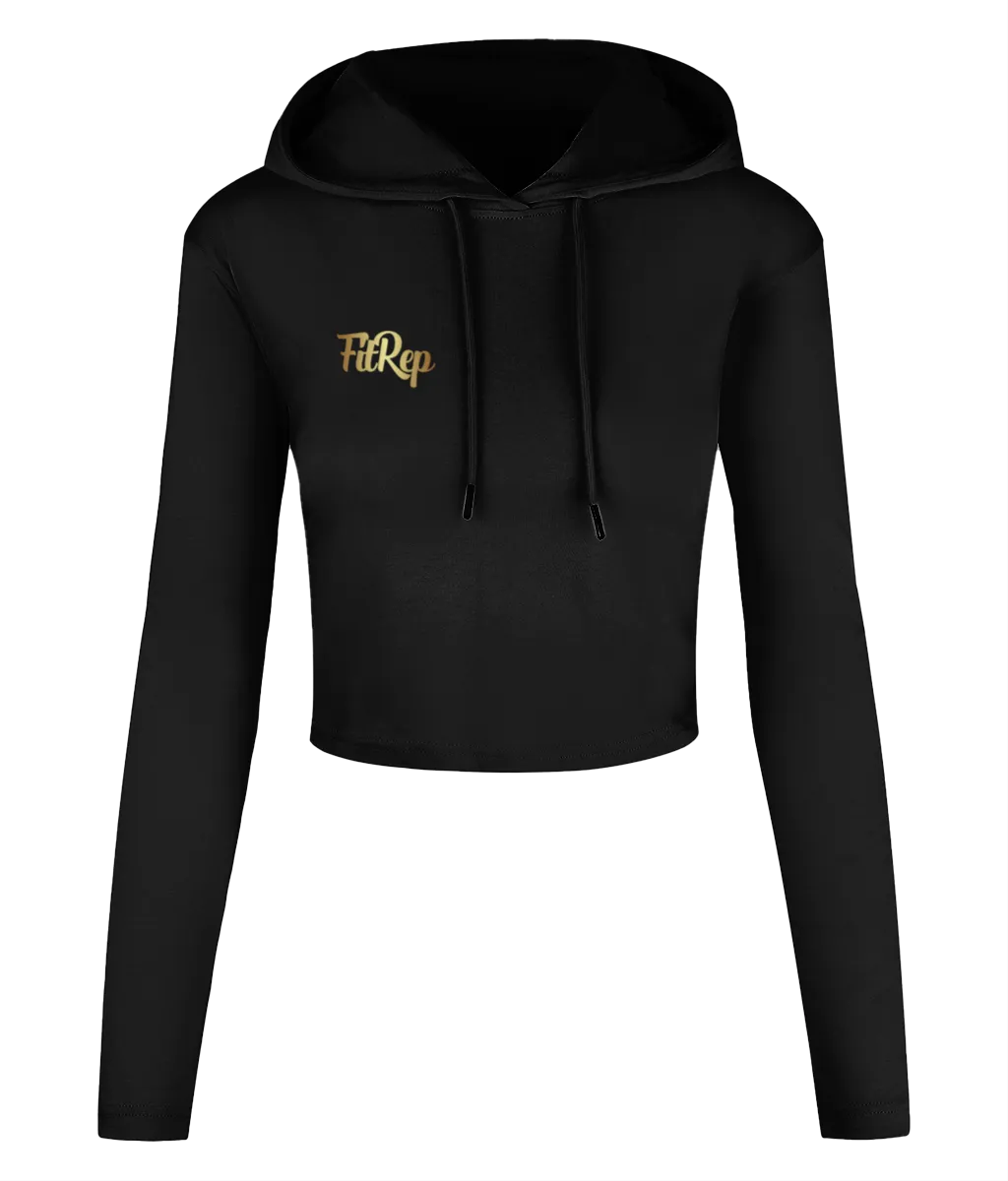 FitRep Classics - Women's Lightweight Cropped Gym Hoodie