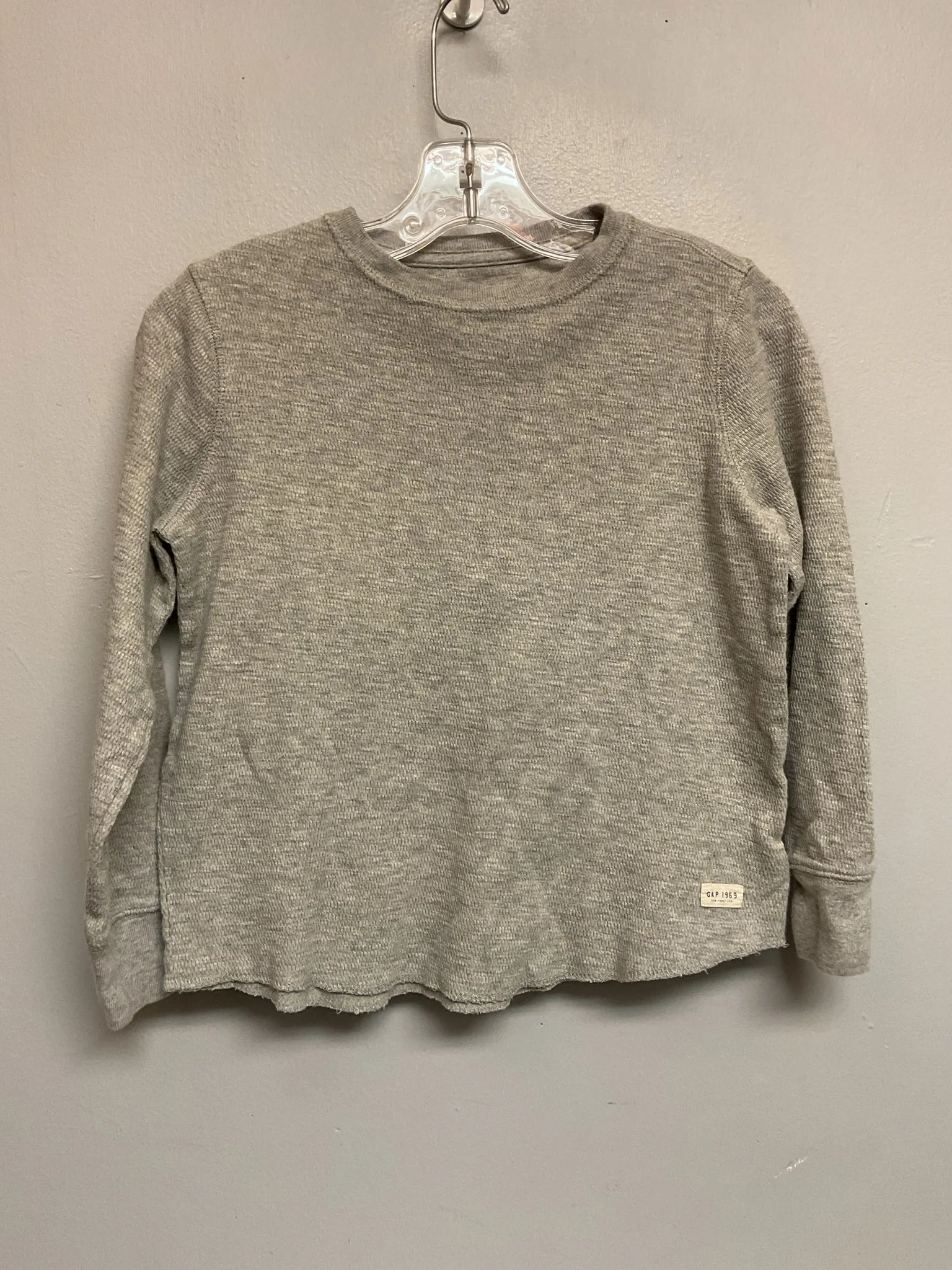 Gap Size 6 Gray Waffle Knit Cotton Boys T-Shirts