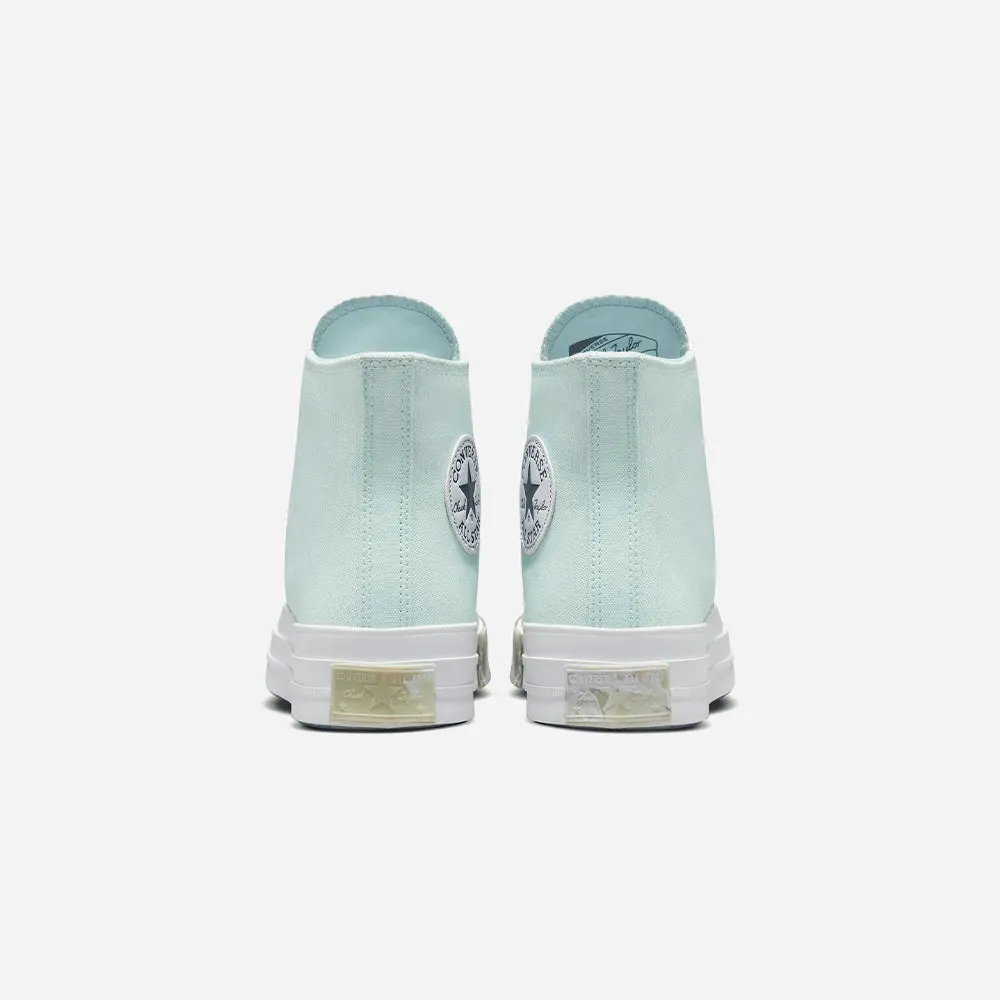 Giày Thời Trang Unisex Converse Chuck 70 Hi Marbled - Xanh Mint