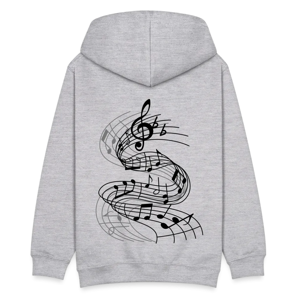 Kids Hoodie "Music Is Life" by EEK clothing