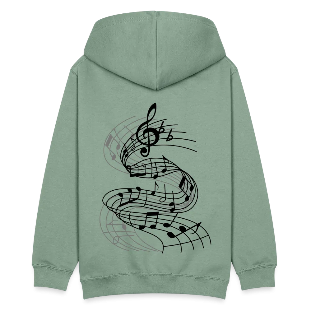 Kids Hoodie "Music Is Life" by EEK clothing