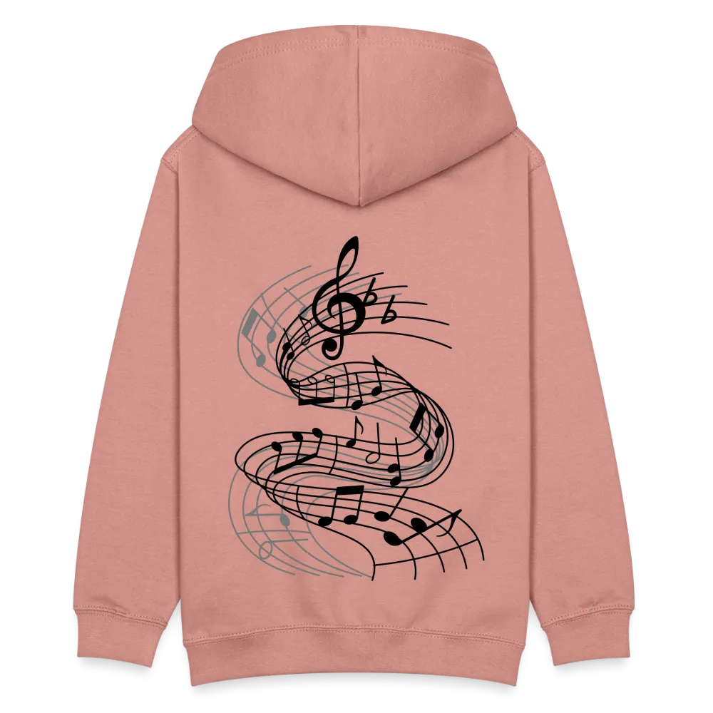 Kids Hoodie "Music Is Life" by EEK clothing