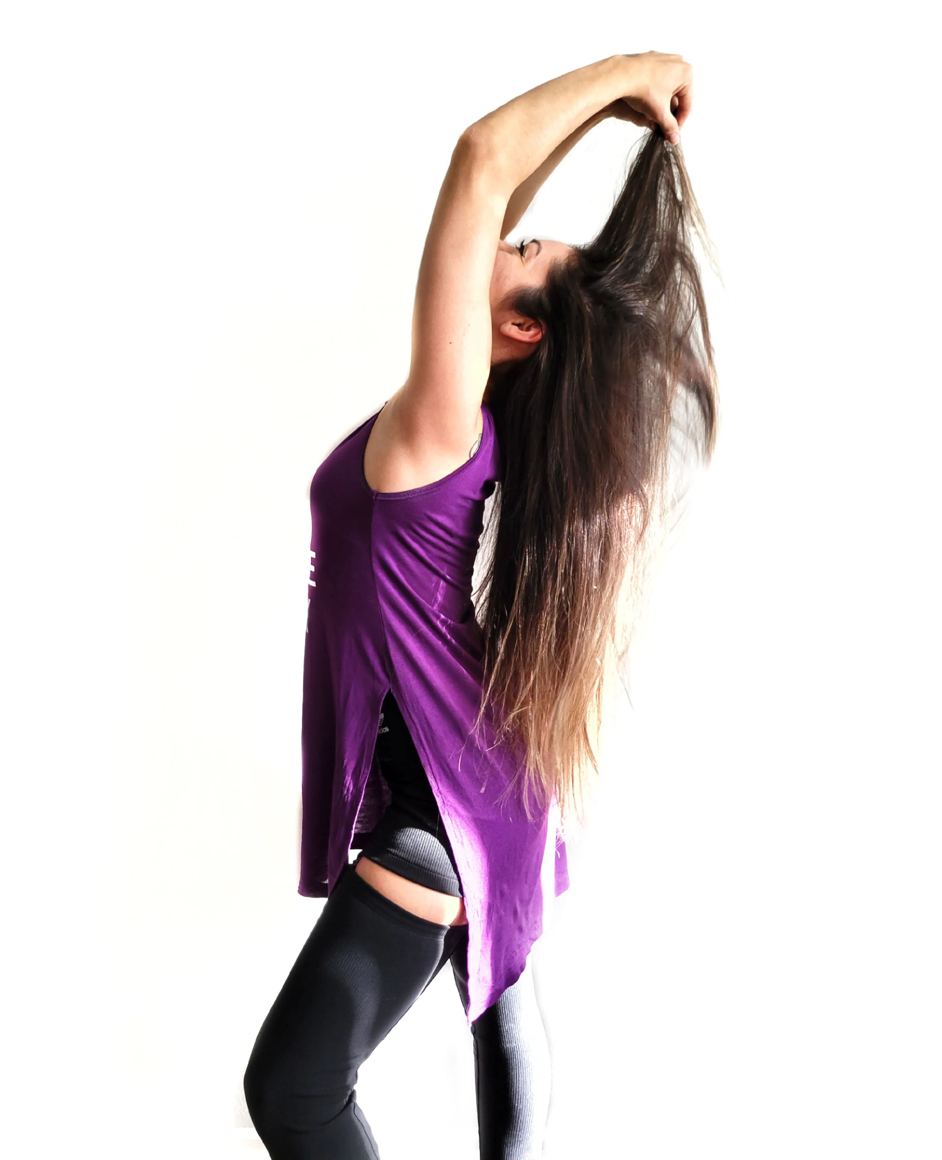 LONG T-SHIRT WITH SLITS