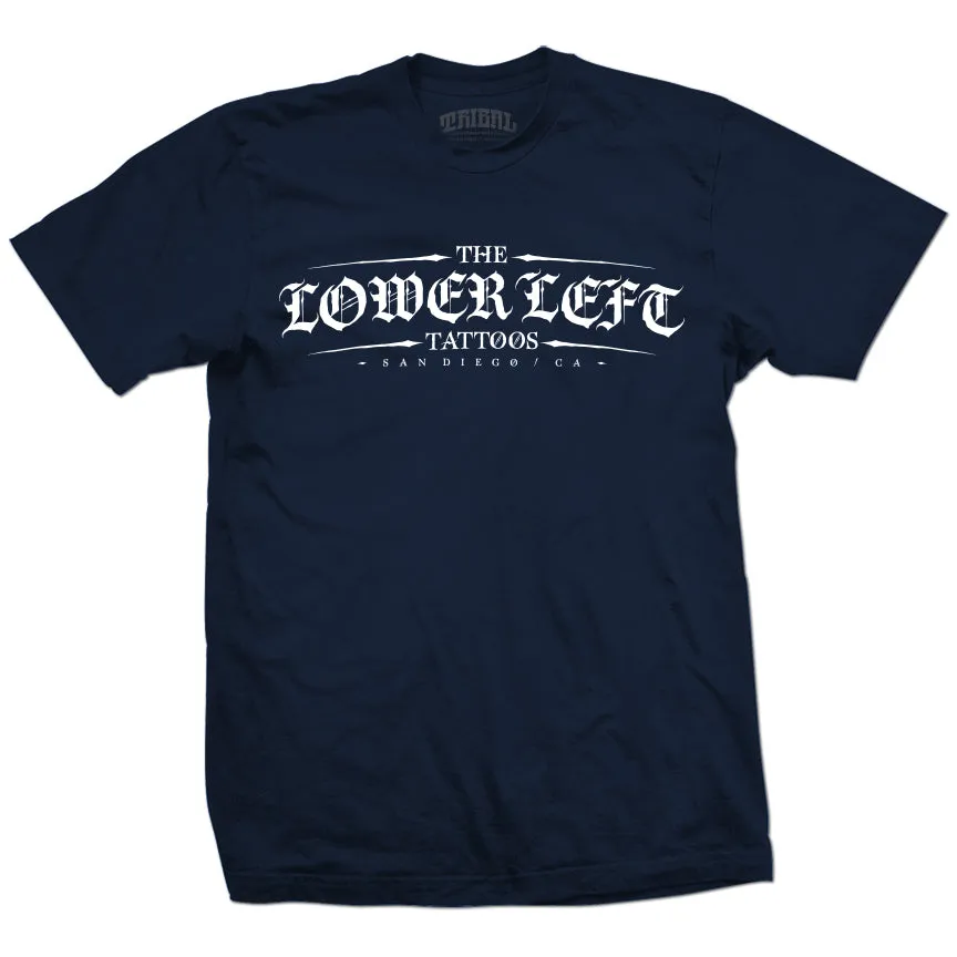 LOWER LEFT TATTOO - Men's T Shirt