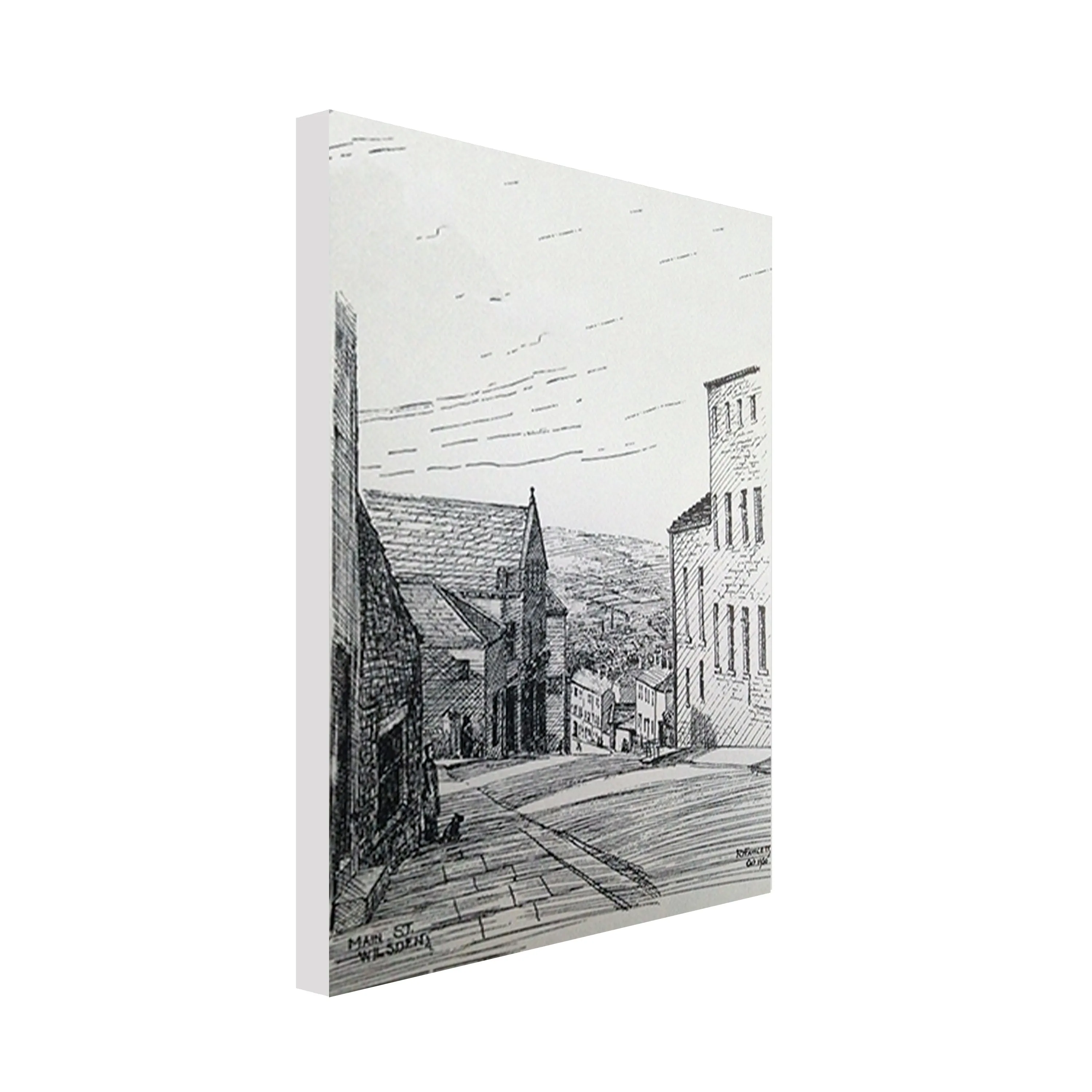 Main Street Canvas Print