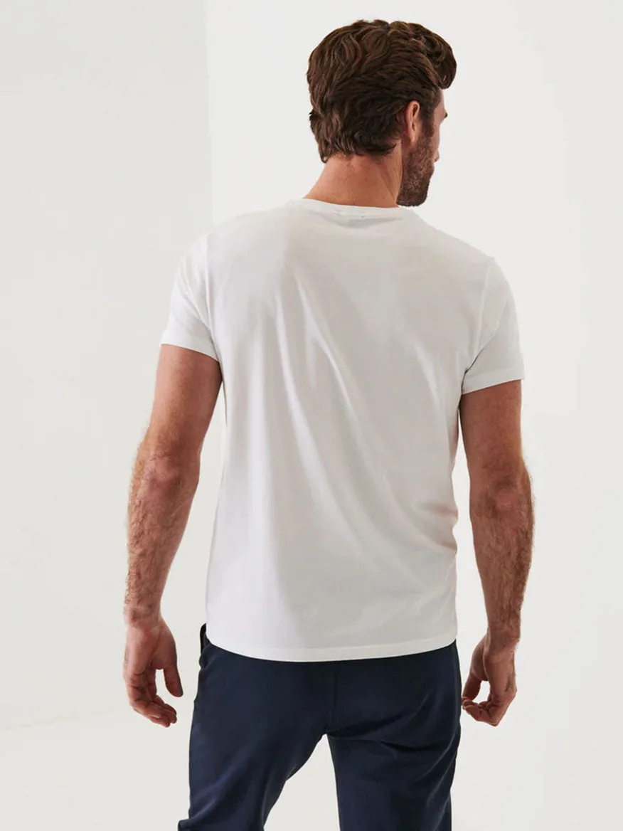 Patrick Assaraf Iconic T-Shirt in White