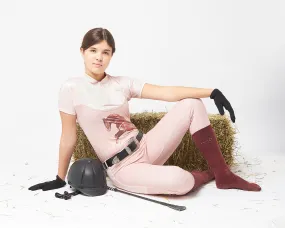Rose Gold Horse - Giro Equestrian T-shirt