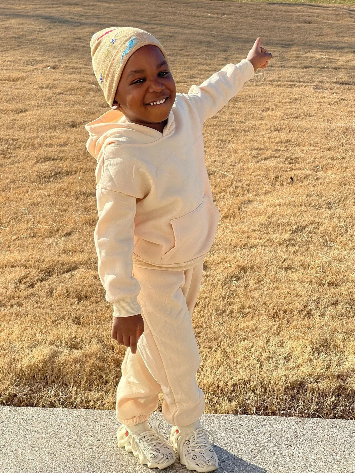 Sublimation kids hoodie set/ 100% polyester hoodies for kids