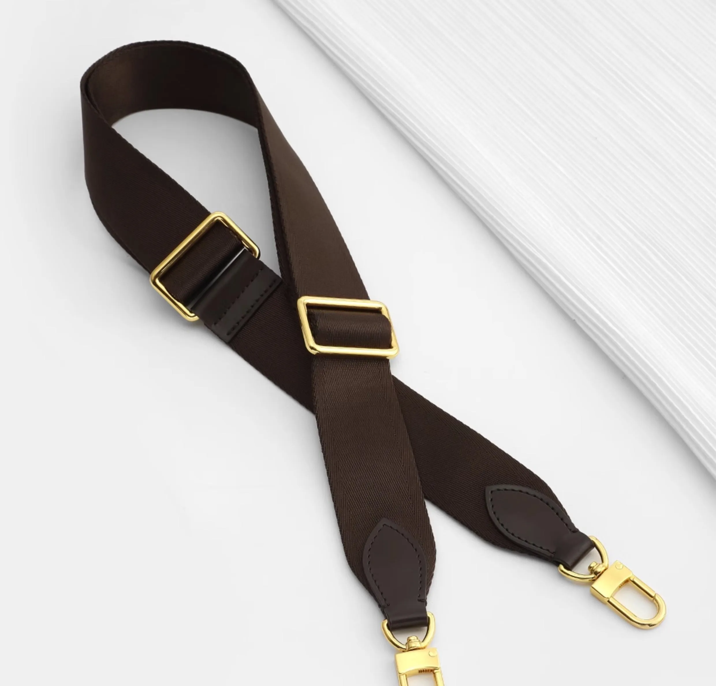 The adjustable shoulder strap for the canvas Speedy 25 bag, crossbody strap, replacement wide strap for travel bags