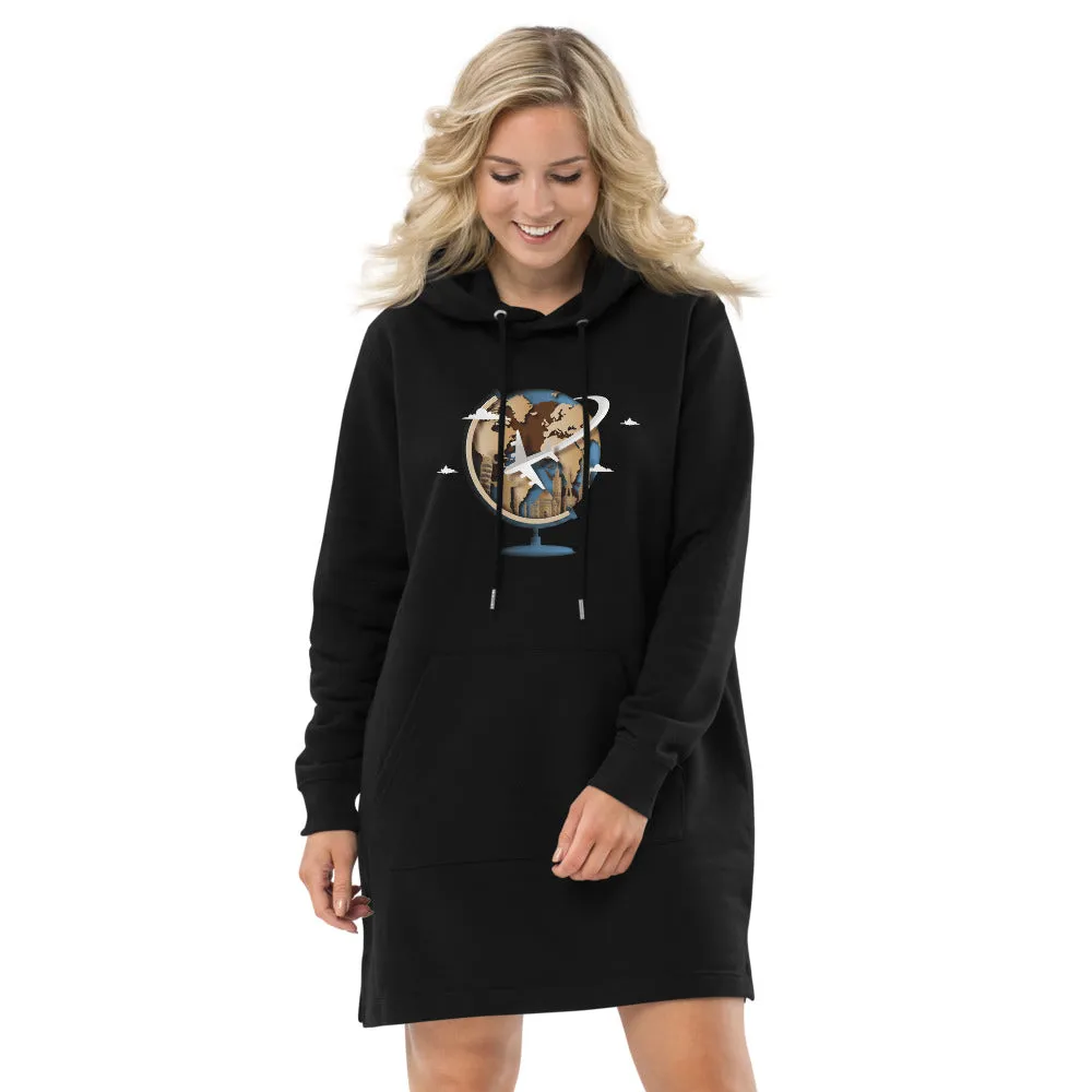 Timeless Traveling Women's Hoodie Dress