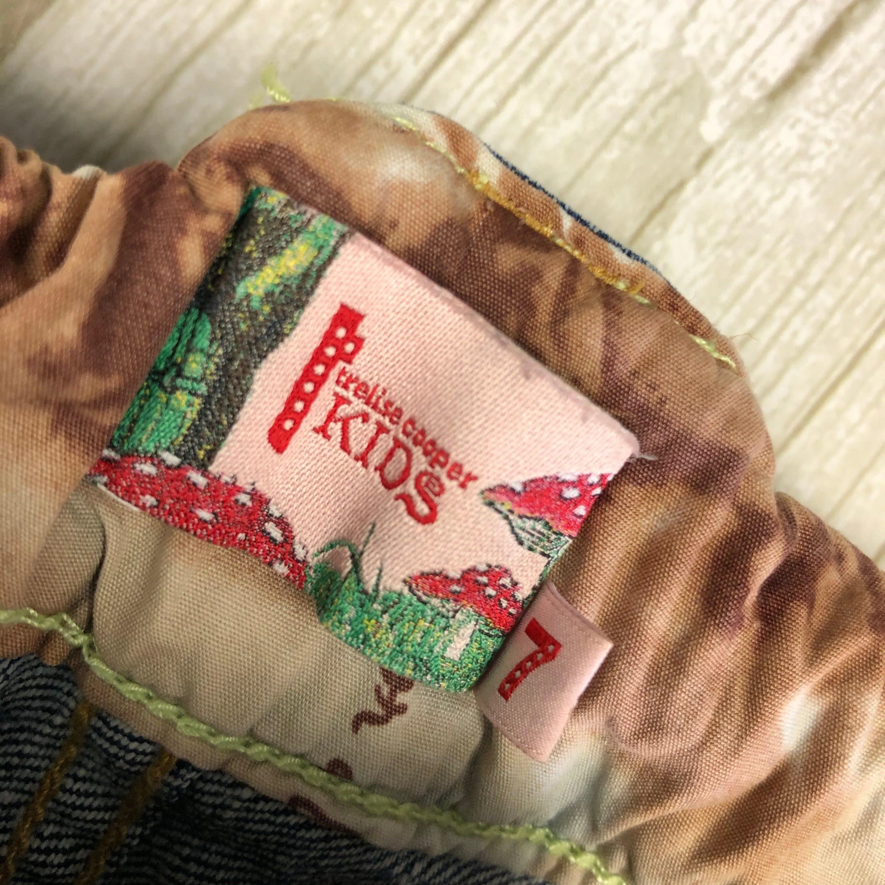 Trelise Cooper Kids Denim Frilled Hem Jeans - Size 7Y