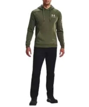 UNDER ARMOUR MENS FREEDOM FLAG FLEECE HOODY (OD GREEN)