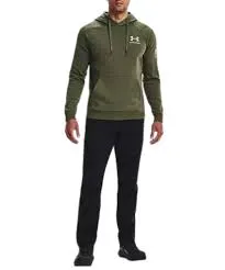 UNDER ARMOUR MENS FREEDOM FLAG FLEECE HOODY (OD GREEN)