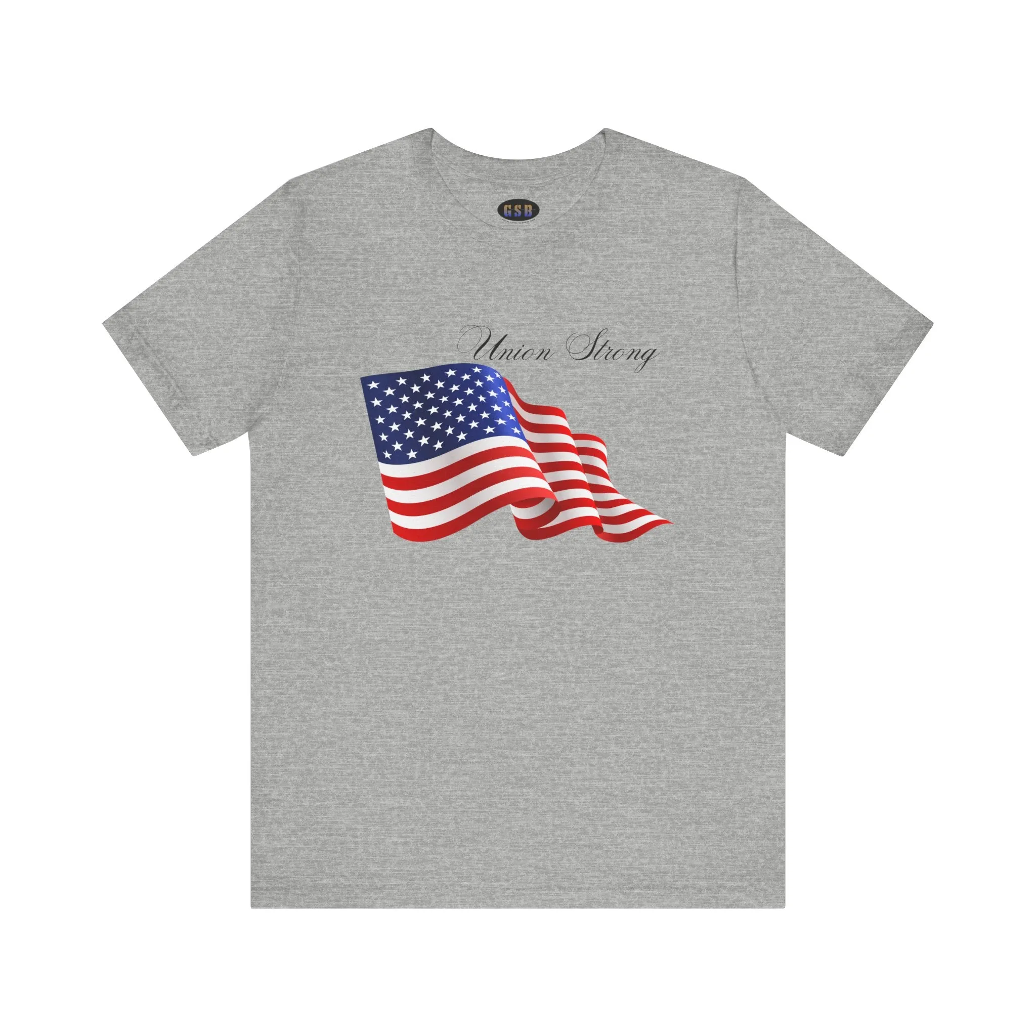 Union Strong/American Flag T-shirt