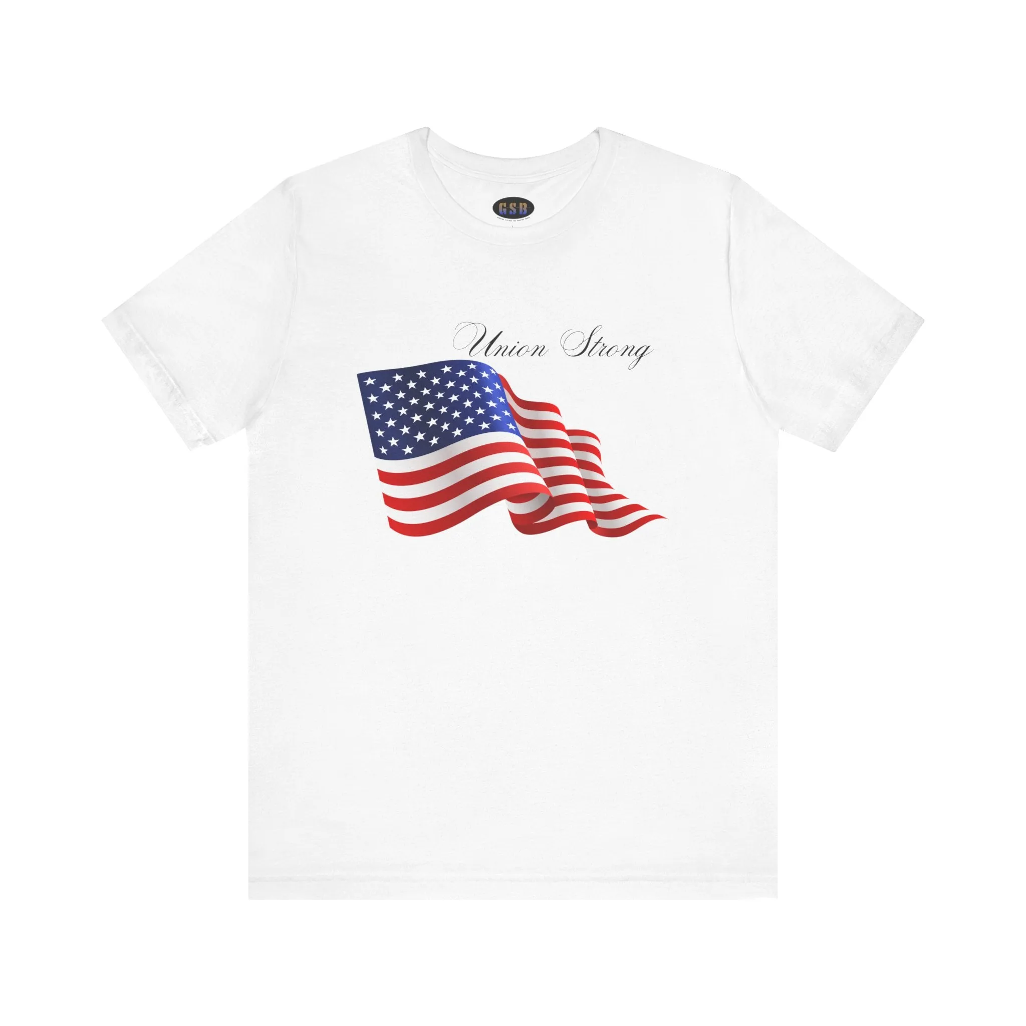 Union Strong/American Flag T-shirt